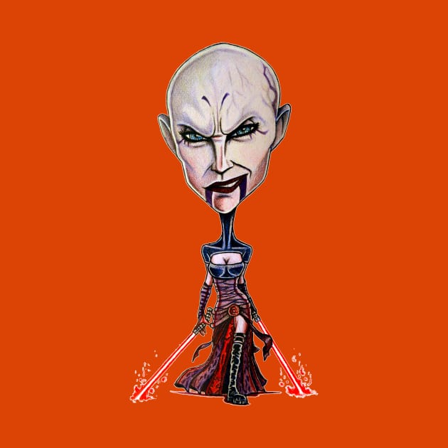 Chibi Ventress by tabslabred