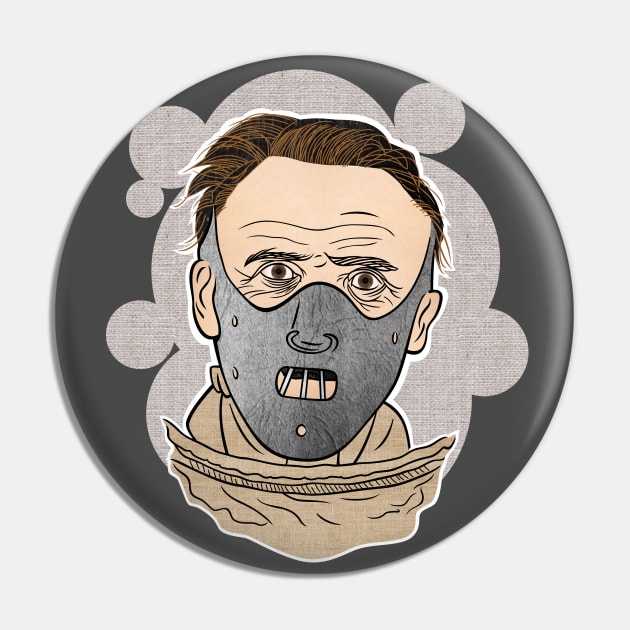 Dr. Hannibal Lecter Pin by snewen