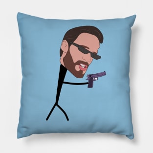 Pewdiepie VS T Series Pillow