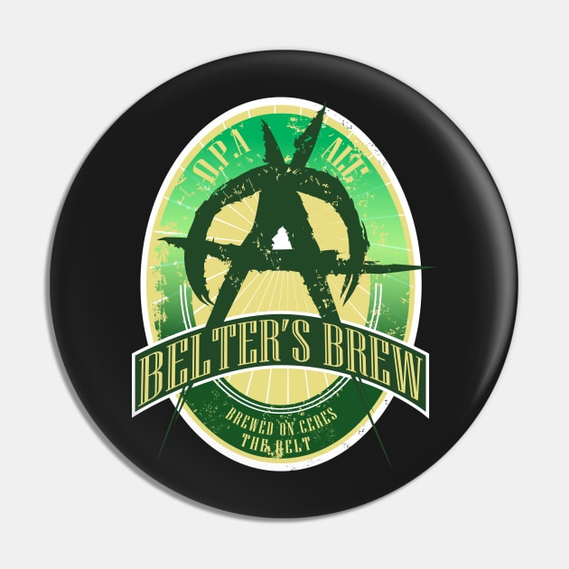 BELTER'S BREW O.P.A. ALE Pin by KARMADESIGNER T-SHIRT SHOP