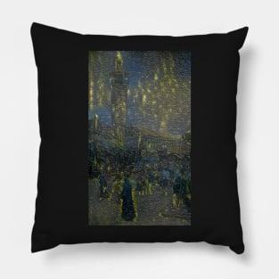 Dalati Mosque Minaret and Old Souq - Starryriver Pillow