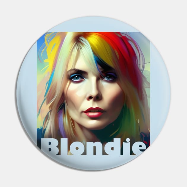 Blondie Pin by IconsPopArt