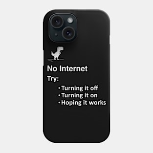 Network problems Phone Case