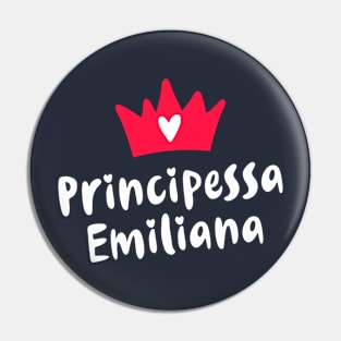 Emilia Romagna Roots Principessa Emiliana Princess Pin