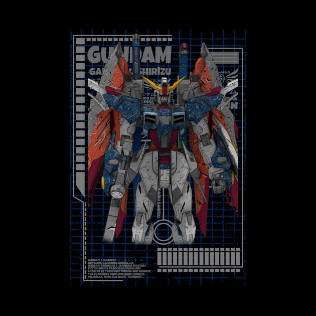 ZGMF-X42S Destiny Gundam by gblackid