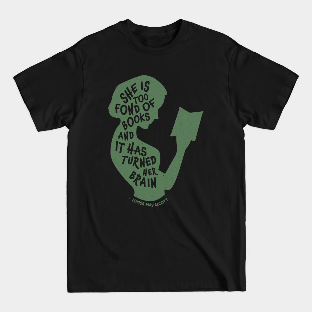 Too Fond of Books - Literature - T-Shirt Too Fond of Books - Literature - T-Shirt