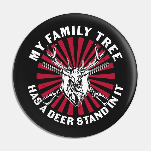 Big Racks Matter - Live Free And Hunt Hard - Funny Deer Buck Hunting Pin by Famgift