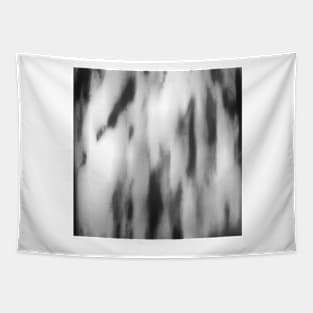 Waterfall - Black and White Tapestry