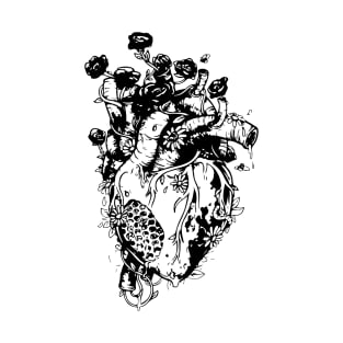 Hearts (black) T-Shirt