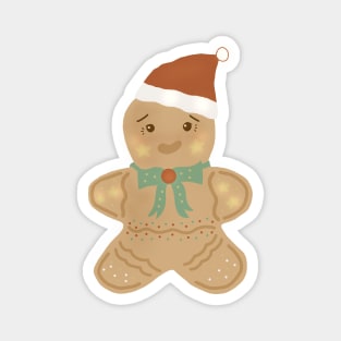 Christmas Gingerbread Cookie Magnet