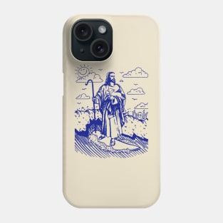 Jesus Surfing Phone Case