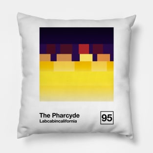 Labcabincalifornia / Minimalist Style Graphic Artwork Poster Design Pillow