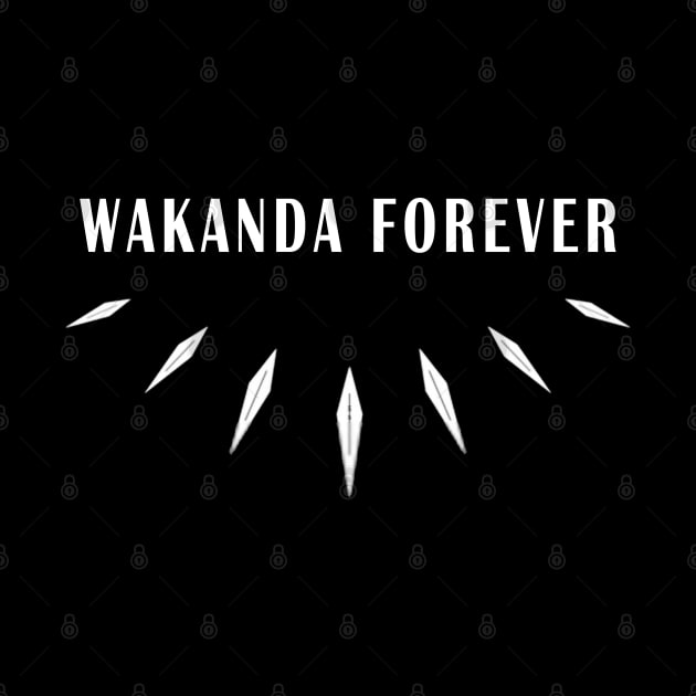 Black Panther Wakanda Forever by qrotero