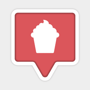 Cupcake Notification Magnet