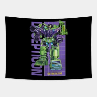 Devastator card style Tapestry