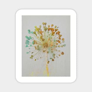 Nature Art Allium Magnet