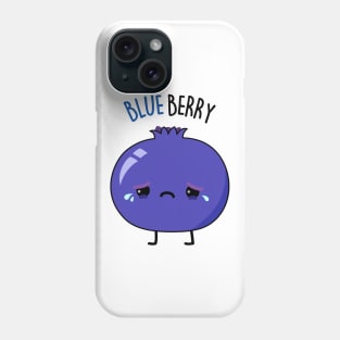 Blue Berry Cute Blue Berry Pun Phone Case