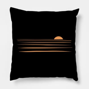 Retro beach days Pillow