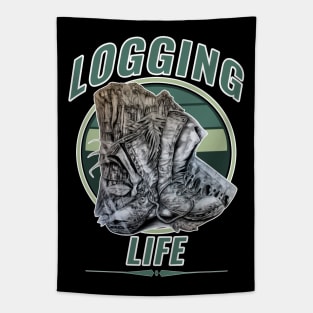 Logging Life Tapestry