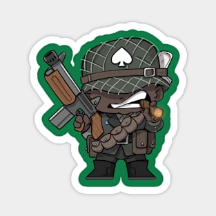 Tiny Hats WWII Assault Trooper Magnet