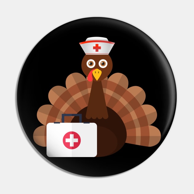 Nurse Turkey TShirt Thanksgiving Shirt For Nurses Pin by Walkowiakvandersteen