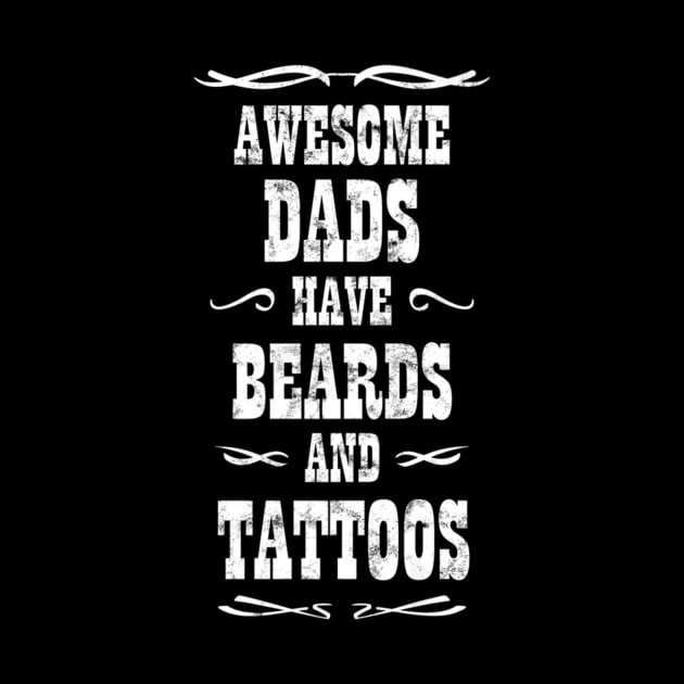 Dads Beards and Tattoos by KitsuneMask