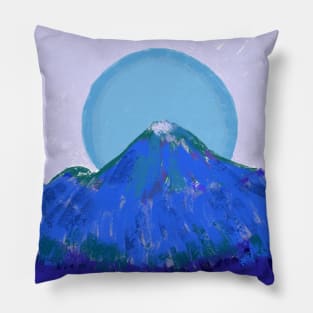 The mountain and the moon Pillow