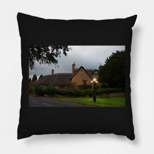 Chipping Campden, The Cotswolds, England at twilight Pillow