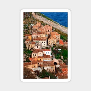 Living in the castle of Monemvasia Magnet