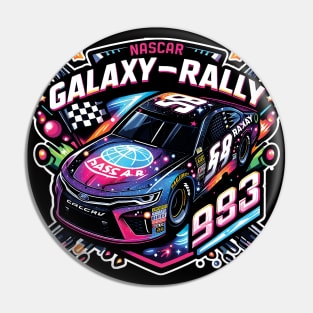 Nascar Super Galaxy Rally Pin
