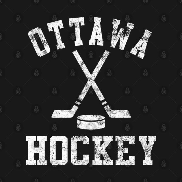 Vintage Ottawa Hockey by tropicalteesshop