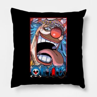 buggy star clown Pillow