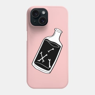 Death in few drops of poison in cute bottle Phone Case