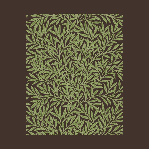 Willow Leaves by William Morris by MasterpieceCafe