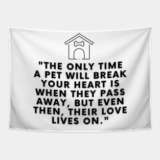 Celebrate Your Love for Pets with this Awesome T-Shirt Design Tapestry