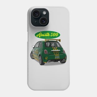 ABARTH 500 496 Back Phone Case