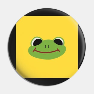 frog (yellow) Pin