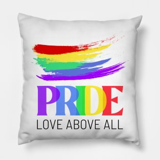 LGBTQ Pride Month T-Shirt Gay Lesbien Queer Trans Community Pillow