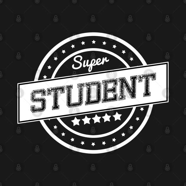 Super student by wamtees