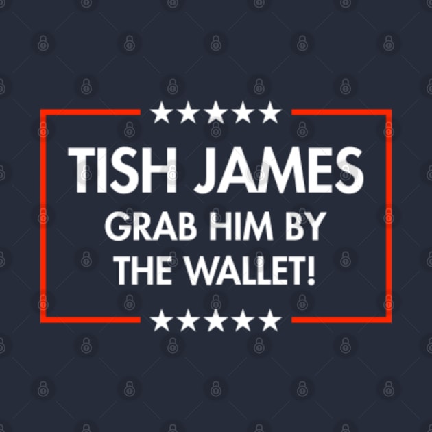 Tish James - Grab Him By THe Wallet (blue) by skittlemypony