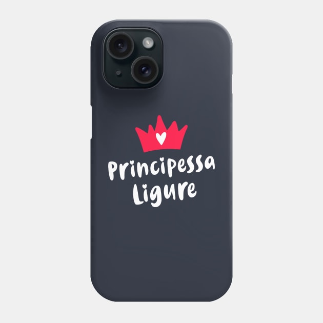 Liguria Roots Principessa Ligure Ligurian Princess Phone Case by zeno27