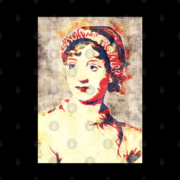 Jane Austen Pop Art by Nerd_art