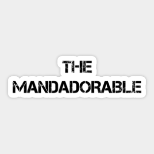 Mandalorian Gifts Stickers Teepublic Uk