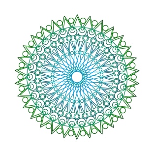 Green mandala T-Shirt