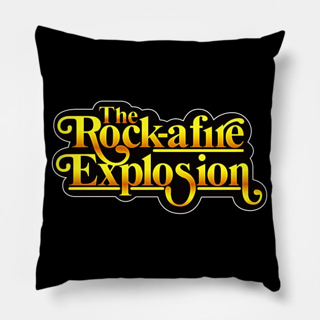 The Rock-afire Explosion Pillow by BigOrangeShirtShop