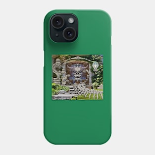 dracula castle garden door Phone Case