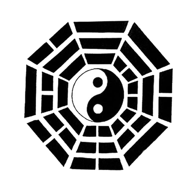 Pakua - Yin Yang and Eight Trigrams (Black) by taichi37