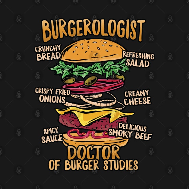 Hamburger Studies - Doctor of Burger Studies Design by Graphic Duster