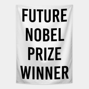 Future Nobel Prize Winner (White) Tapestry