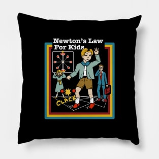 Newton’s Law for Kids Pillow